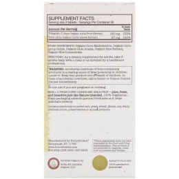 FutureBiotics, Сертифицированное Органическое Железо + Витамин C, 90 Растительных Органических таблеток