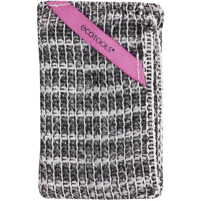 EcoTools, Салфетка для ванной, пропитанная активированным углем, 1 салфетка