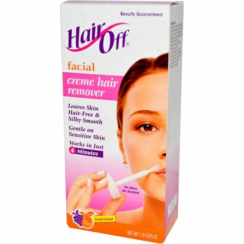Hair Off, Крем для удаления волос на лице, 51 г