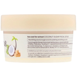 Too Cool for School, Скраб для лица с кокосовым сахаром, 3,38 ж. унц.(100 мл)