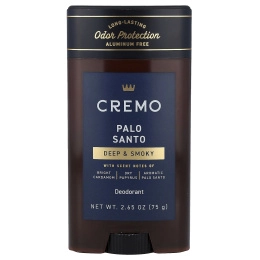 Cremo, Дезодорант, Palo Santo, 75 г (2,65 унции)