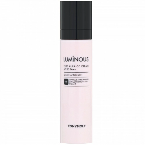 Tony Moly, Сияние, CC крем "Чистая аура", SPF30 PA++, 1,69 унции (50 мл)
