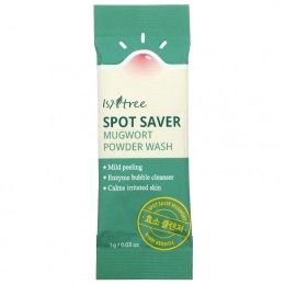 Isntree, Spot Saver, порошок из полыни, 25 пакетиков по 1 г (0,03 унции)