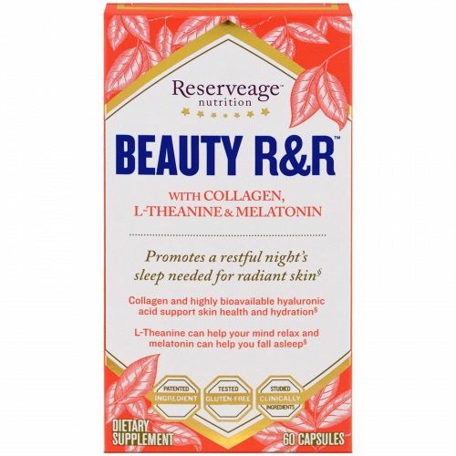 ReserveAge Nutrition, Красота, отдых и восстановление, 60 капсул