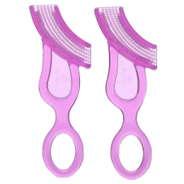 Baby Buddy, Brilliant, первая щетка для прорезывания зубов, розовая, от 4 месяцев, 2 шт.