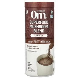 Om Mushrooms, грибная смесь с суперфудом, со вкусом кофе, 174 г (6,13 унции)