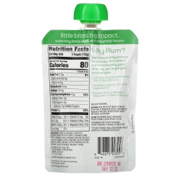 Plum Organics, Органическое детское питание, этап 3, морковь, батат, кукуруза, горох и курица, 4 унции(113 г)