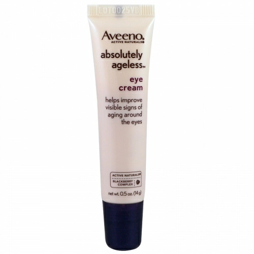 Aveeno, Absolutely Ageless, крем для кожи вокруг глаз, .5 унц. ( 14 г)