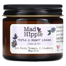 Mad Hippie Skin Care Products, Triple C, ночной крем, 60 г (2,1 унции)