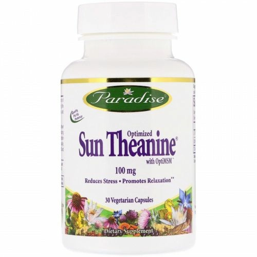 Paradise Herbs, Оптимизированный сантианин, 100 мг, 30 капсул на растительной основе