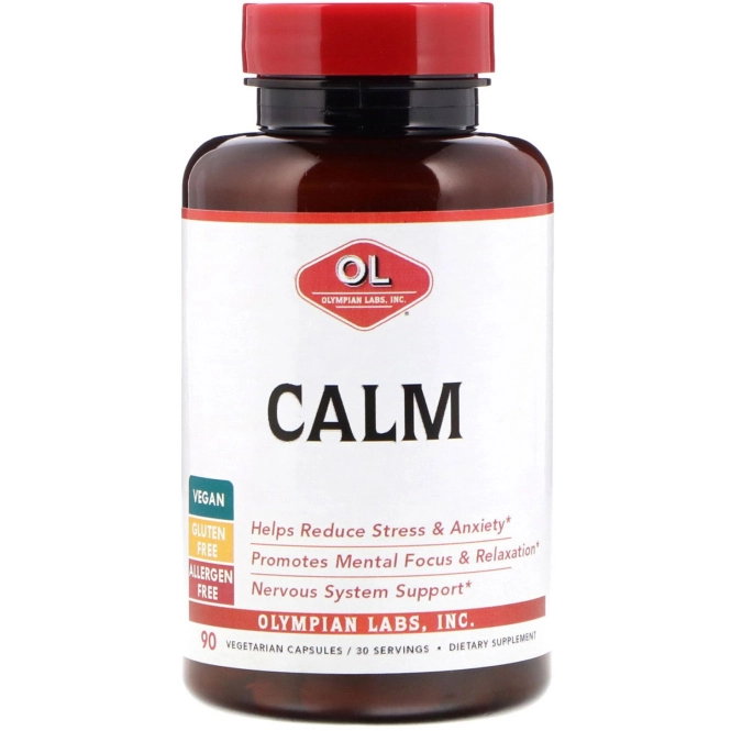 Olympian Labs, Calm, 90 Vegetarian Capsules