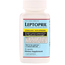 Generix Laboratories, Leptopril, контроль веса, 95 капсул