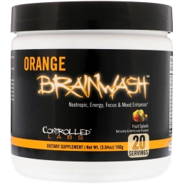 Controlled Labs, Orange Brainwash, Fruit Splash, 5.64 oz (160 g)