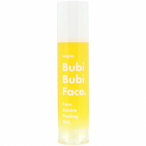 Unpa., Bubi Bubi Face, пенящийся отшелушивающий гель для лица, 50 мл