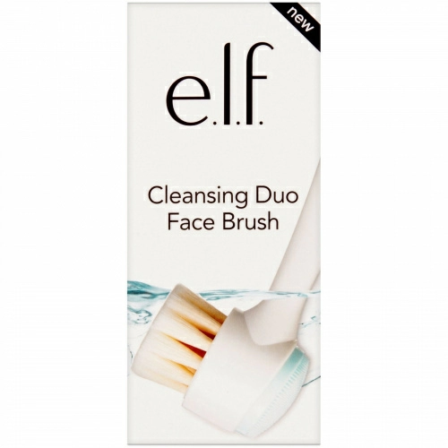 E.L.F. Cosmetics, Очищающая двойная кисть для лица, 1 кисть