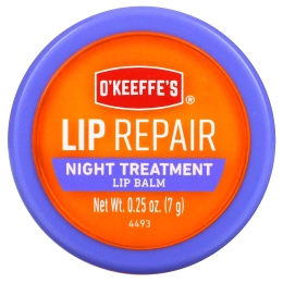 O'Keeffe's, Lip Repair, ночной уход, бальзам для губ, 7 г (0,25 унции)