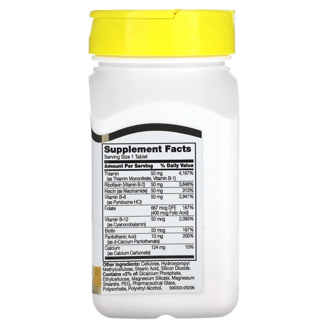 21st Century, Комплекс B-50, Длительное высвобождение, 60 таблеток