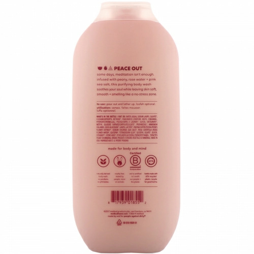 Method, Body, Pure Peace, Body Wash, 18 fl oz (532 ml)