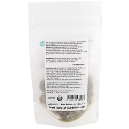 Sunbiotics, Органические закуски для гурманов, семена тыквы, сырный чипот, 42,5 г (1,5 унции)