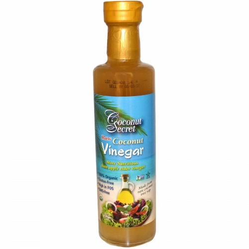 Coconut Secret, Необработанный кокосовый уксус, 12,7 жидких унций (375 мл)