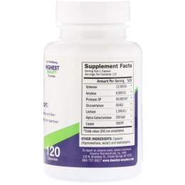 Houston Enzymes, ZyCarb, 120 Capsules