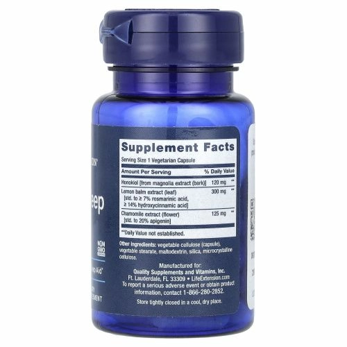 Life Extension, Herbal Sleep PM, 30 вегетарианских капсул