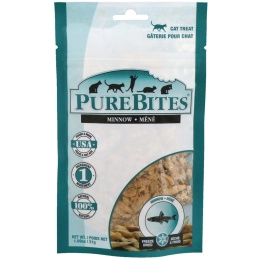 Pure Bites, Freeze Dried, Cat Treats, Minnow, 1.09 oz (31 g)