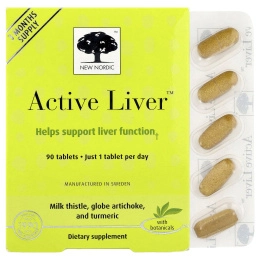 New Nordic, Active Liver ™, 90 таблеток