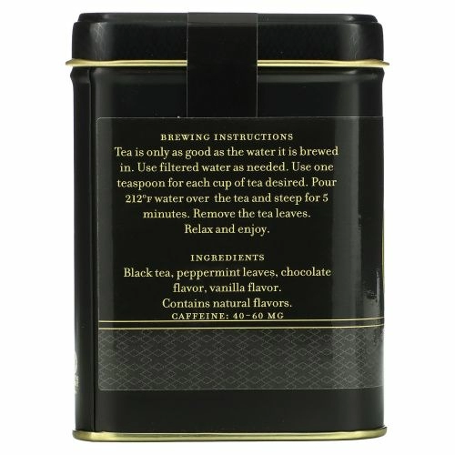 Harney & Sons, Черный чай с шоколадом и мятой, 4 унции
