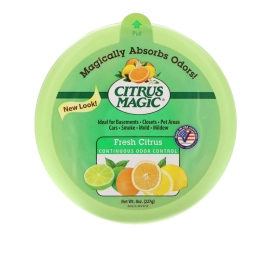 Citrus Magic, Твердый освежитель воздуха, свежий цитрусовый аромат, 8 унций (227 г)