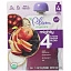 Plum Organics, Питательная смесь Mighty 4 для малышей, из 4 групп продуктов: яблоко-ежевика, фиолетовая морковь, греческий йогурт, овес и лебеда, 4 пакетика по 4 унции (113 г)