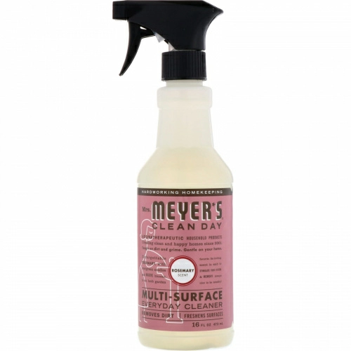 Mrs. Meyers Clean Day, Средство для ежедневного мытья различных поверхностей, с ароматом розмарина, 16 жидких унций (473 мл)