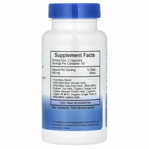 Christopher's Original Formulas, Формула Memory Plus, 450 мг, 100 растительных капсул