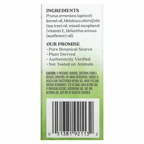 Aura Cacia, Смесь эфирного масла, очищающий роликовый аппликатор, чайное дерево, 0,31 жидкие унции (9,2 мл)