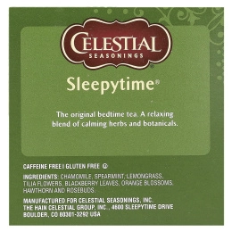 Celestial Seasonings, травяной чай, Sleepytime®, без кофеина, 12 капсул K-Cup, 32 г (1,1 унции)