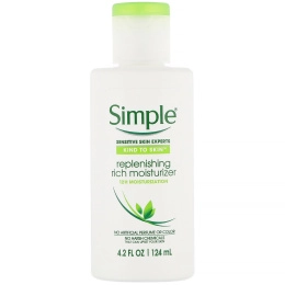 Simple Skincare, Регенерирующий глубоко увлажняющий крем, 4,2 унции (124 мл)