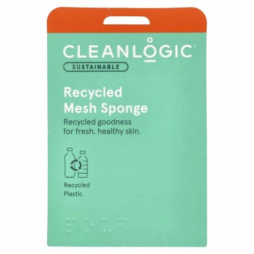 CleanLogic, Экологически чистая, переработанная сетчатая губка, 1 шт.