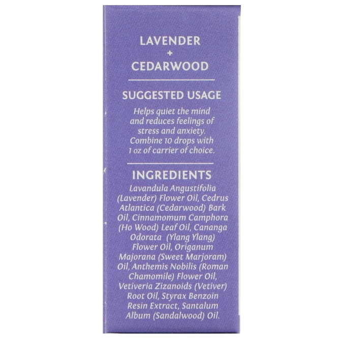 BCL, Be Care Love, Смесь 100% чистого эфирного масла, для избавления от стресса, 0,34 ж. унц. (10 мл)