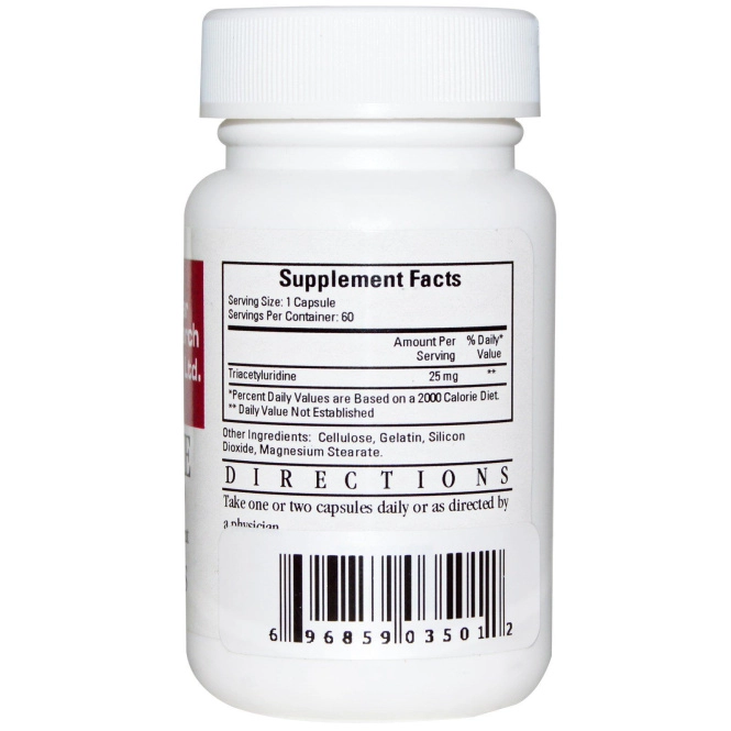 Cardiovascular Research Ltd., Уридин, 60 капсул