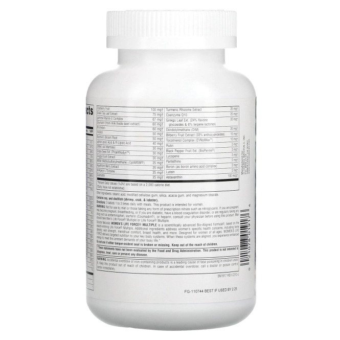 Source Naturals, Женская жизненная сила, 180 таблеток