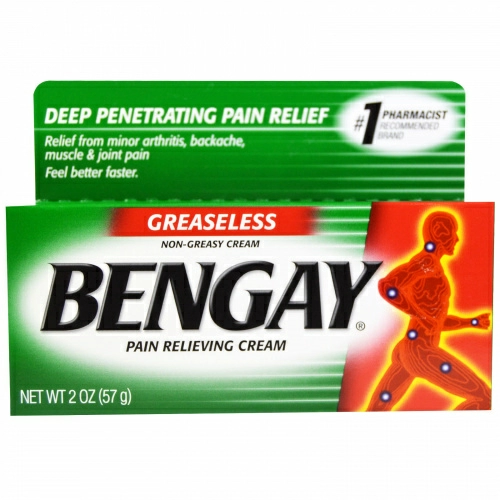 Bengay, Обезболивающий крем, нежирный, 2 унц. (57 г)