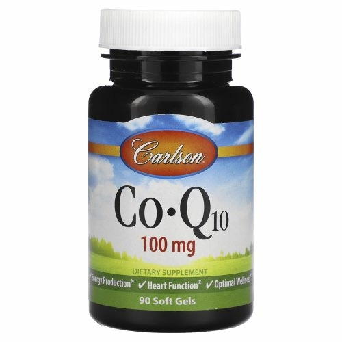 Carlson Labs, Коэнзим Q10, 100 мг, 90 мягких таблеток