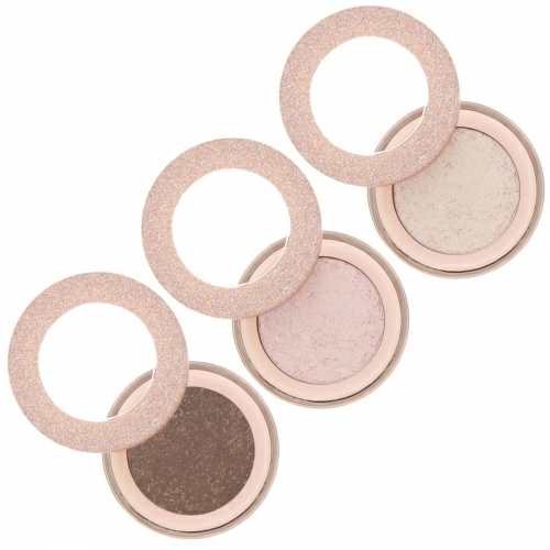 Physicians Formula, Shimmer Strips, трио гель-кремовых теней и подводки для глаз с шиммером, Extreme Shimmer, пастельные оттенки, 0,17 унции (4,8 г)