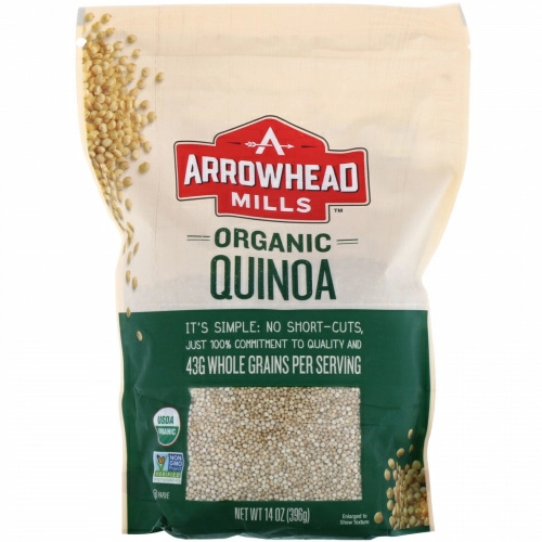 Arrowhead Mills, Натуральная киноа, 14 унций (396 г)