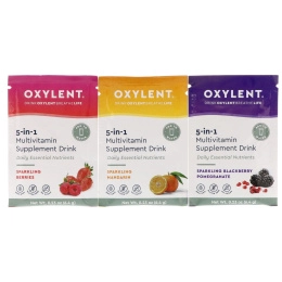 Vitalah, Oxylent, Multivitamin Supplement Drink, Variety Pack, 30 Packets, 0.23 oz (6.4 g) Each