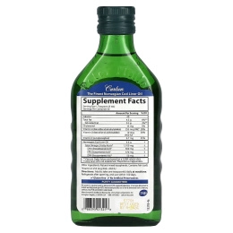 Carlson, Жир печени дикой норвежской трески, 250 мл (8,4 жидк. унц.)