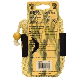 Bass Brushes, Мочалка-держатель для мыла, из сизаля, со шнурком, 100% натуральные волокна, жесткая, 1 штука