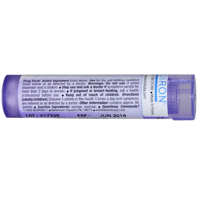 Boiron, Single Remedies, Антимониум крудум, 200CK, прибл. 80 гранул