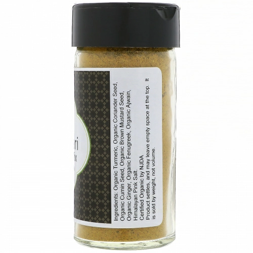 Pure Indian Foods, Смесь органических специй кичари, 68 г