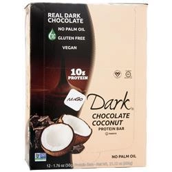 Nugo Nutrition, NuGo Dark батончик Шоколад кокос 12 батончиков